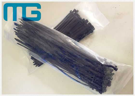 Chine Serres-câble en nylon de serrure réutilisable d'individu du nylon 66, serres-câble noirs résistants UV fournisseur