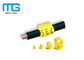 Tube de marqueur de câble de PVC EC-1/type en plastique accessoires des labels de câble/EC de câble de marqueur de câble fournisseur