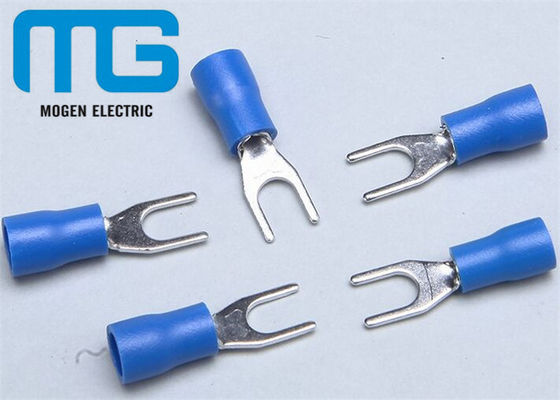 Chine Terminaux formés par fourchette terminale de cuivre d'extrémité de câble de connecteurs de pelle du SV 1.25-4 fournisseur