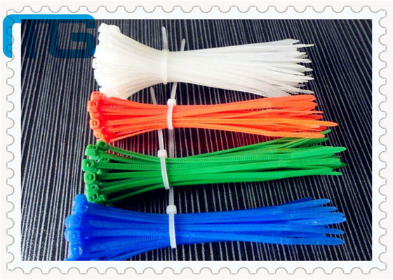 Chine Les longs serres-câble en nylon à hautes températures ferment la fermeture éclair le lien avec des couleurs multipal que le CE de ROHS approuvent 100pcs/bag fournisseur