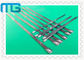 Solides solubles 304 316 liens de fil d'acier inoxydable, individu de couleur de nature fermant à clef des accessoires de câble de serres-câble fournisseur