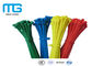 Enveloppes réutilisables de lien de couleur faite sur commande, liens de plastique pour le CE de câbles approuvé fournisseur